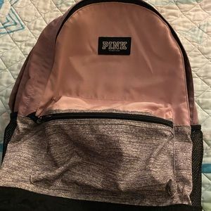 Pink backpack